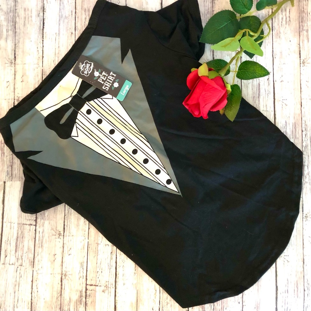 Dog Tuxedo Shirt (Medium)